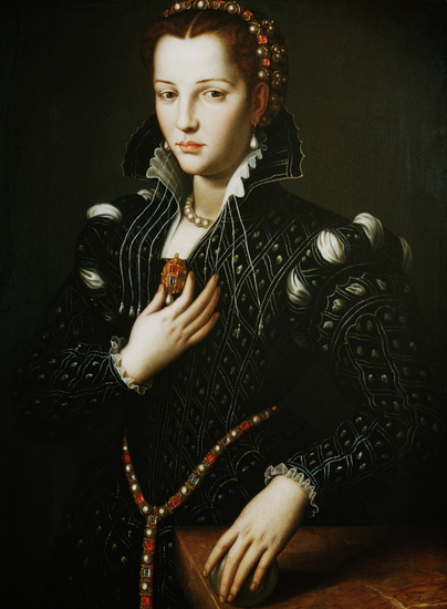 Lucrezia de' Medici by Bronzino